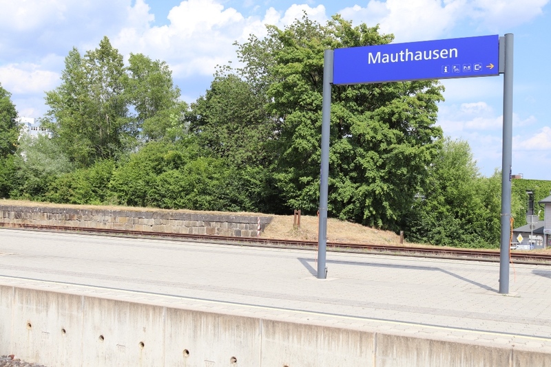 Wizyta w miasteczku Mauthausen. Fot. Tomasz Cieślak