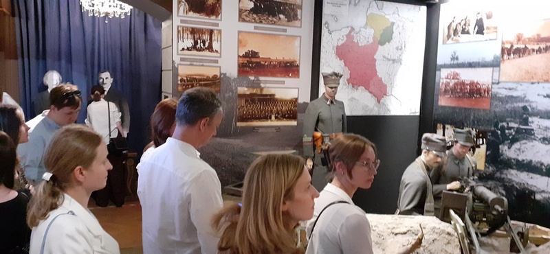 Wizyta w Muzeum Powstania Wielkopolskiego 1918-1919 w Poznaniu. Fot. Piotr Orzechowski