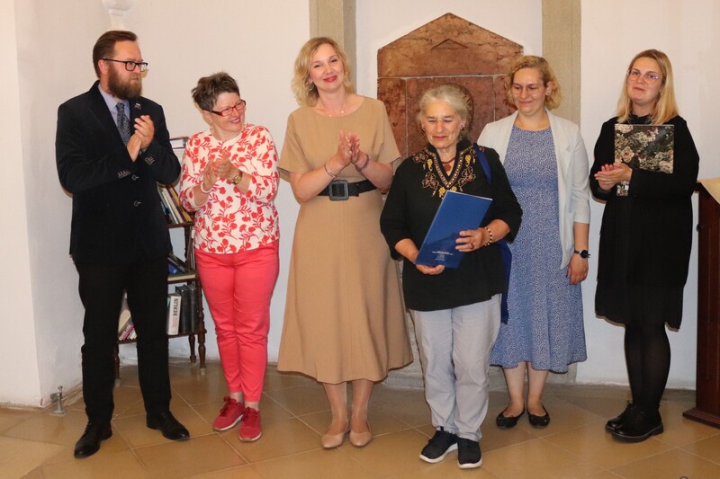 Maria Wielebska (Stowarzyszenie Rodzin Polskich Ofiar Obozów Koncentracyjnych). Fot. Tomasz Cieślak