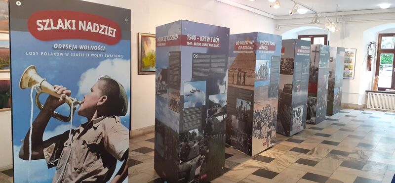 Otwarcie wystawy „Szlaki nadziei. Odyseja wolności”. Fot. Rafał Reczek