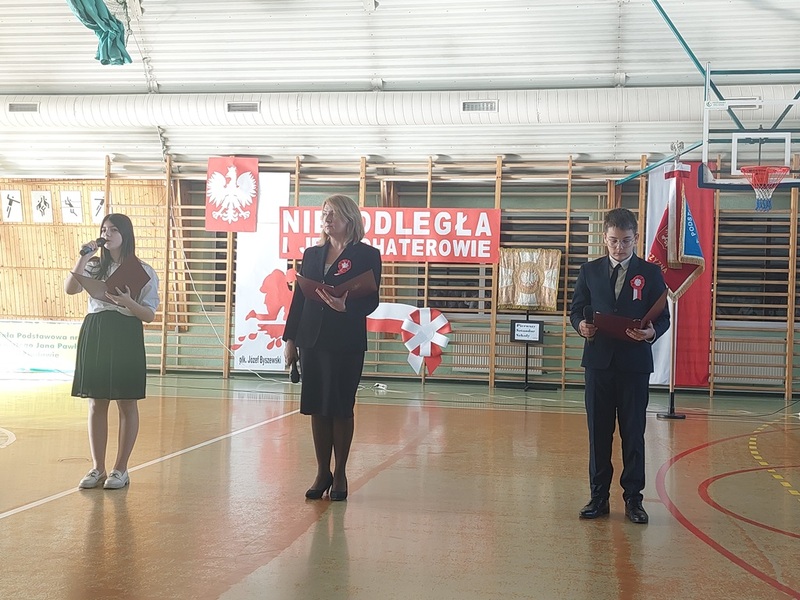 Przekazanie opieki nad grobem Powstańca Listopadowego płk. Józefa Byszewskiego