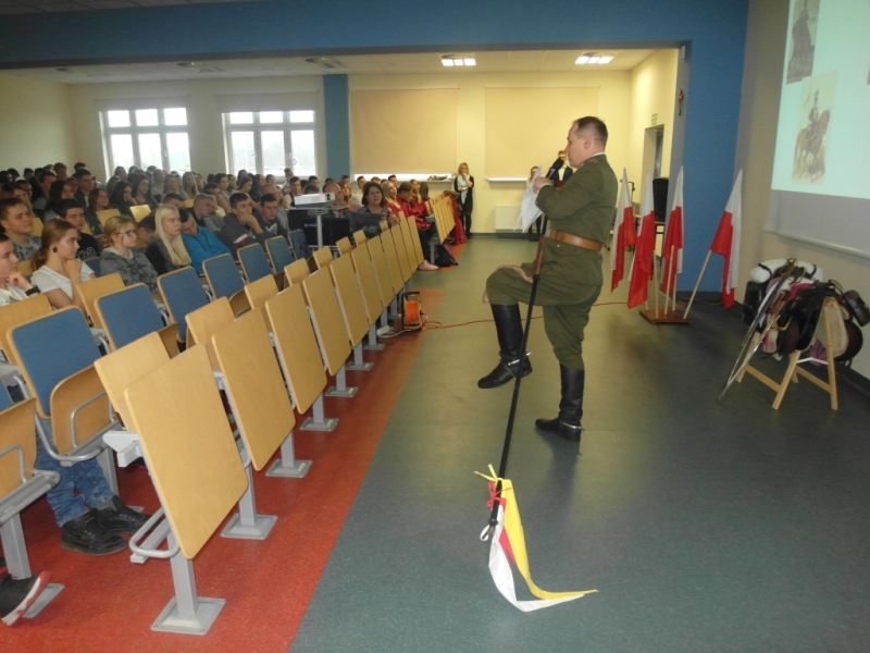 Wystąpienie Pawła Kochańskiego z IPN Oddział Poznań. Fot. Z. Kościański
