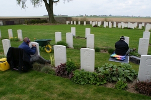 „La Plus Douve Farm Cemetery”, Belgia