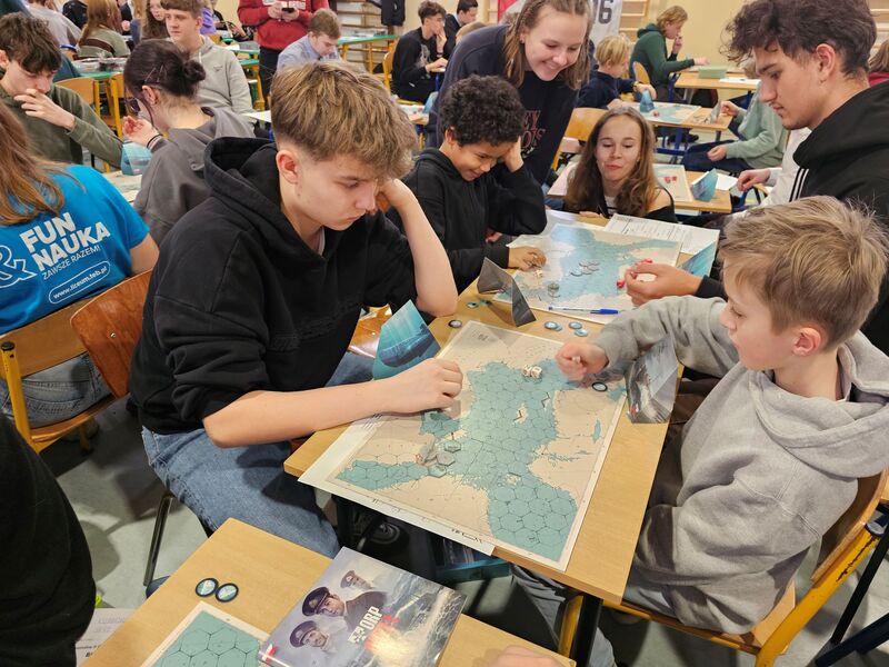 Rozgrywka w „ORP Orzeł”. Fot. Bartłomiej Pilarczyk