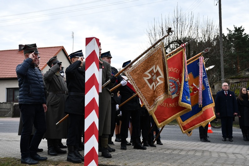 Odsłonięcie pomnika Powstańców Wielkopolskich. Fot. Urząd Gminy Wijewo